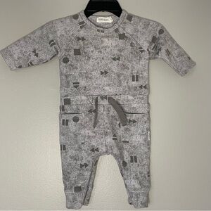 Miles Baby Gray One Piece Jumpsuit Outfit